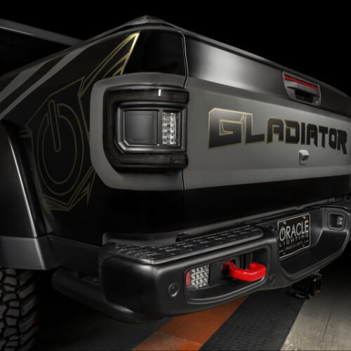 Oracle 2020+ Jeep Gladiator JT Flush Mount LED Tail Lights - Tinted Lens - Image 9
