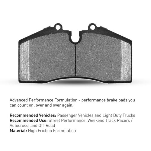 Alternative view of R1 Concepts for 13-17 Subaru WRX STI Front R1 Performance Sport Pads & Hardware Kit