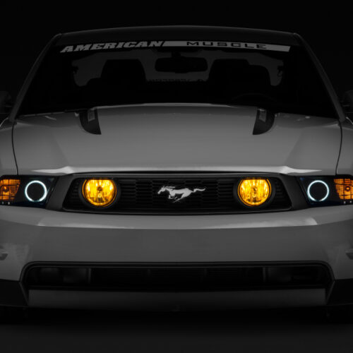 Alternative view of Raxiom for 2005-2012 Ford Mustang GT Fog Lights Yellow