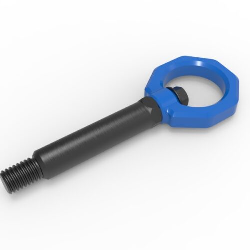 aFe Power Control Rear Tow Hook Blue BMW F-Chassis 2/3/4/M - Image 3
