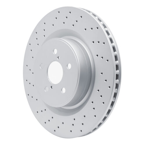DFC 08-14 Lexus IS F Front Drilled Hi-Carbon Alloy Geomet Coated Rotor - Image 2