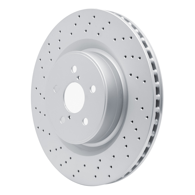 DFC 08-14 Lexus IS F Front Drilled Hi-Carbon Alloy Geomet Coated Rotor - Image 2