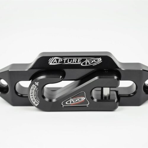 Addictive Desert Designs 1-5/16in Winch Fairlead Plate w/ Recessed Round End Hook - Black - Image 5