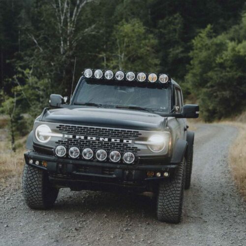 KC HiLiTES 2021+ Ford Bronco FLEX ERA 3 Dual Mode SAE Fog Light Pocket Kit - Image 5