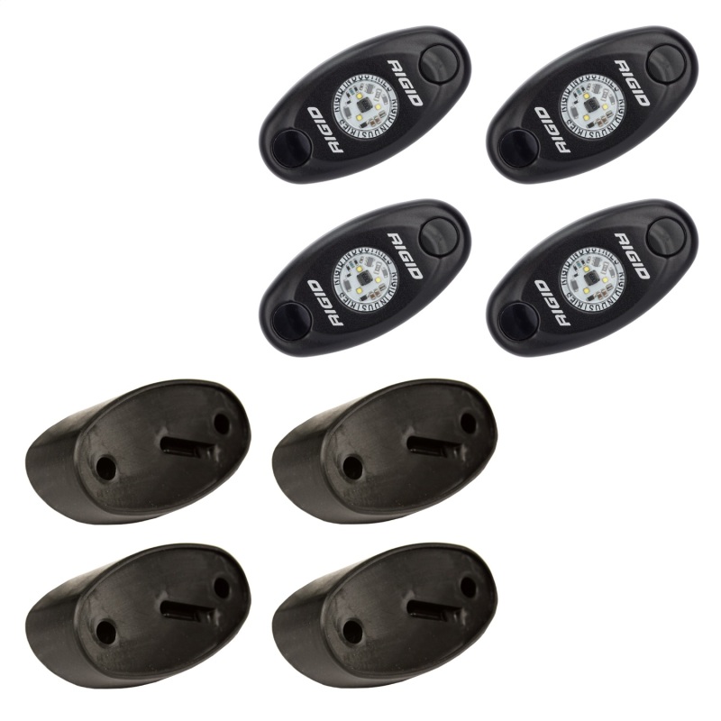 Rigid Industries Rock Light Kit- Red (4 lights) - Image 5