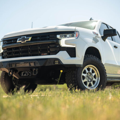 DV8 Offroad 2022+ Chevrolet Silverado 1500 Offroad Spec Series Front Bumper w/ Winch - Image 6