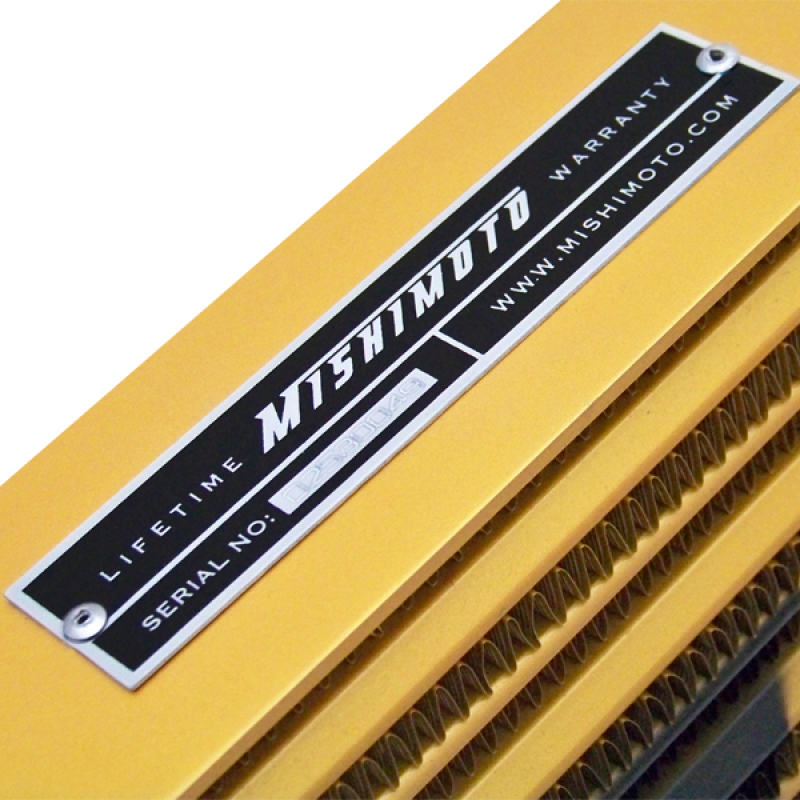 Mishimoto Eat Sleep Race Special Edition Gold M-Line Intercooler - Image 5