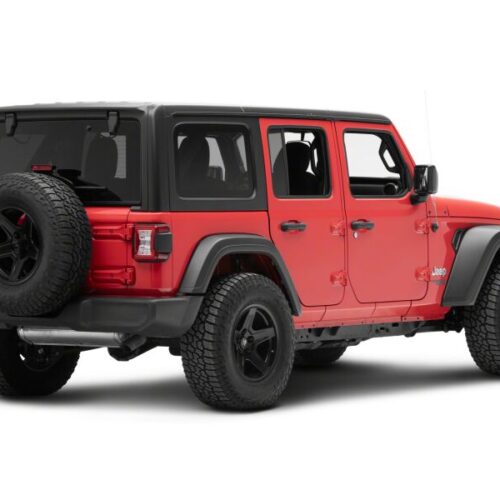 Alternative view of Raxiom for 2018-2026 Jeep Wrangler JL LED Tail Lights- Clear Housing- Clear Lens