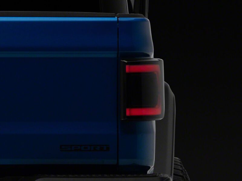 Raxiom for 2020-2026 Jeep Gladiator JT Low Profile LED Tail Lights- Black Housing- Smoked Lens - Image 9