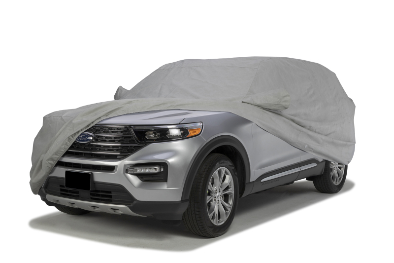 Covercraft 10-14 Ford Mustang W Custom 3-Layer Moderate Climate Car Cover - Gray - Image 5