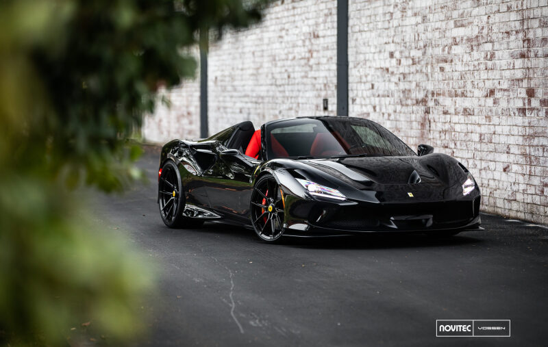 Vossen x Novitec NF10 21x9in - 5x114.3 BP - ET35 - Gloss Black Ferrari 488 / F8 Front Wheel - Image 2