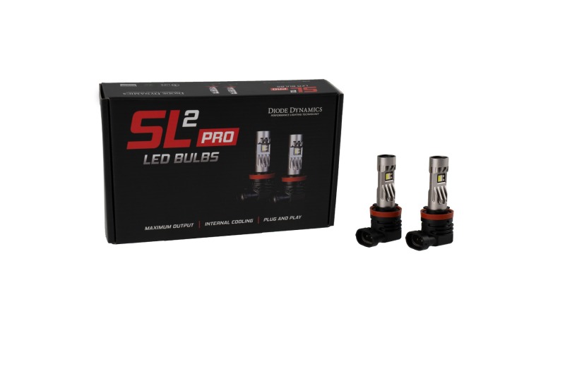 Diode Dynamics H11/H8/H9 White SL2 LED Bulbs with AntiFlicker Modules (pair) - Image 3