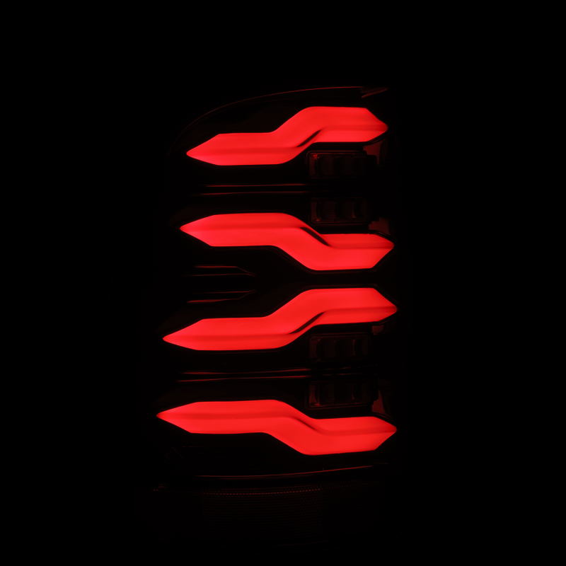 AlphaRex 09-18 Dodge Ram Luxx-Series LED Tail Lights Black w/ Activation Light & Sequential Signal - Image 4