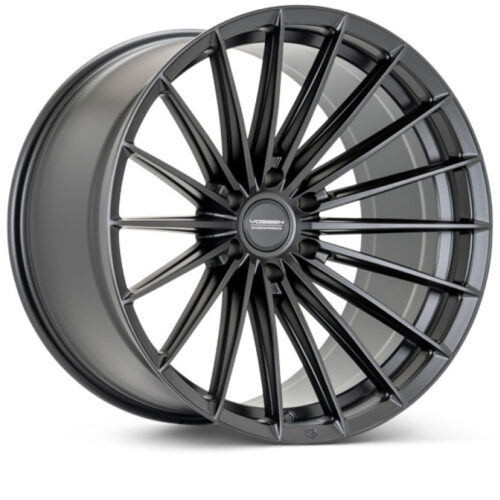 Vossen HFX-4 18x9 - 6x135 - ET0 - Super Deep - 87.1 - Satin Black Wheel