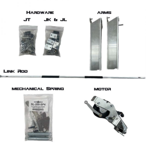 Rock Slide Rebuild Kit for Gen2 Step Sliders - JL 4DR DRVR