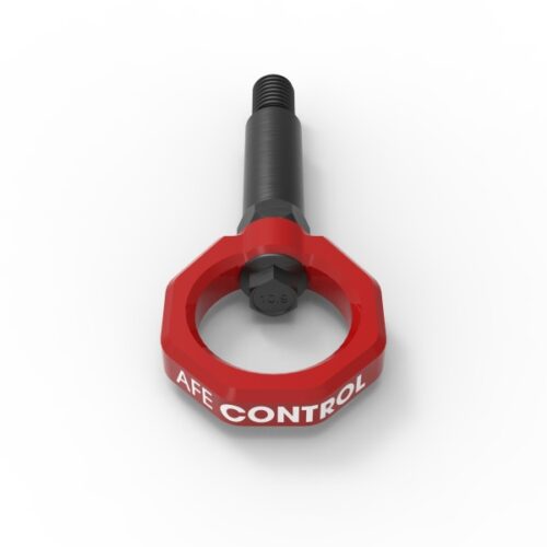 aFe Power Control Front Tow Hook Red BMW F-Chassis 2/3/4/M - Image 4