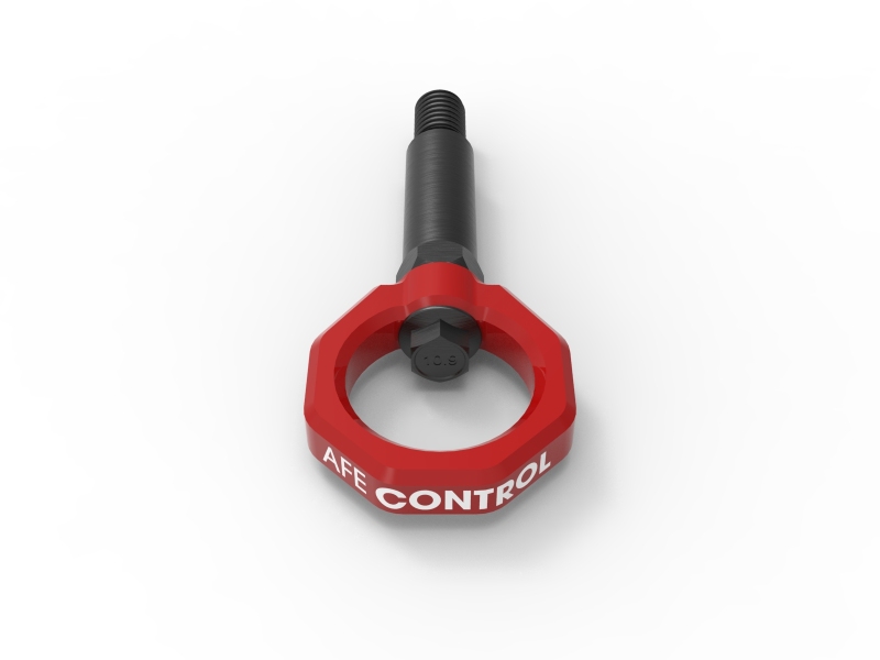 aFe Power Control Front Tow Hook Red BMW F-Chassis 2/3/4/M - Image 4