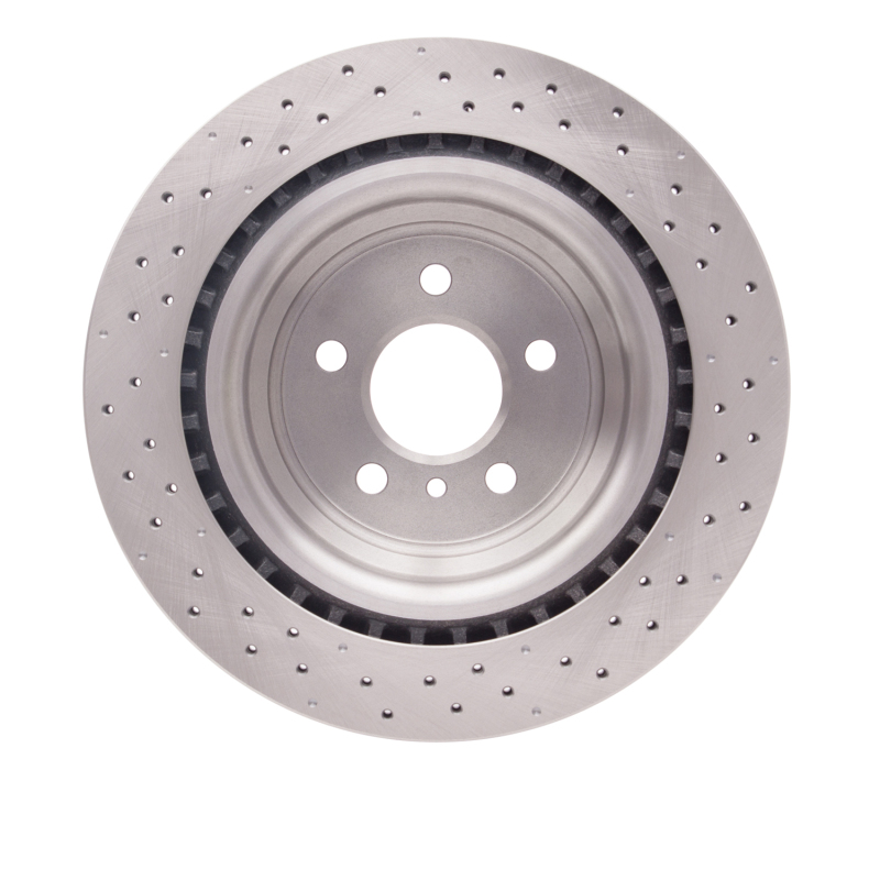DFC 13-13 Mercedes-Benz GL550 Rear Drilled Brake Rotor - Image 4