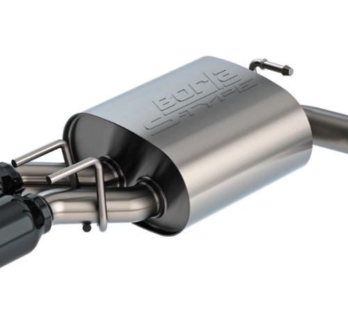 Borla 2025 Toyota Camry SE/XSE AT S-type Axle-Back Exhaust - 3.5in Black Chrome Tips