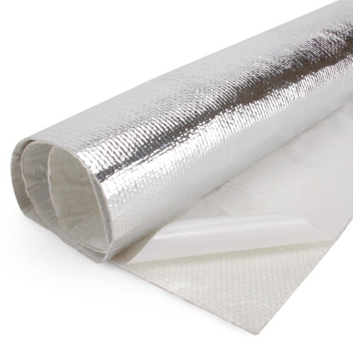DEI Heat Screen 36in x 40in - Mylar Radiant Glass Fiber Matting w/Adhesive Backing - Image 2