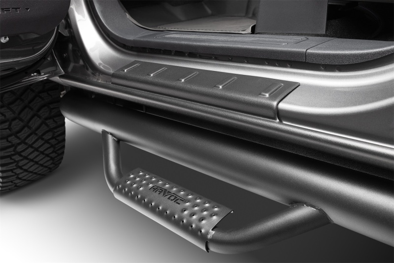 Husky Liners 07-13 GMC Sierra 1500 EC Trail Armor Rocker Panel & Sill Plate Cover (4pc) - Tex. Blk - Image 5