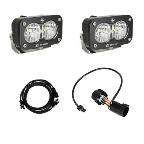 Baja Designs for 23-24 Ford F250/F350 Super Duty S2 Sport Dual Reverse Light Kit w/Trailer Hitch Harness