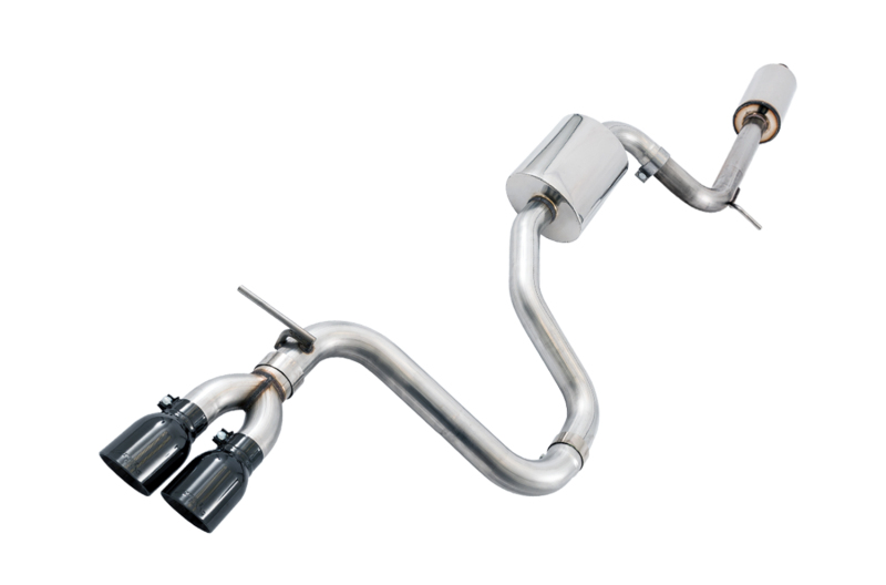 AWE Tuning Touring Edition Exhaust w/Diamond Black Tips (90mm) for VW MK7 Golf 1.8T