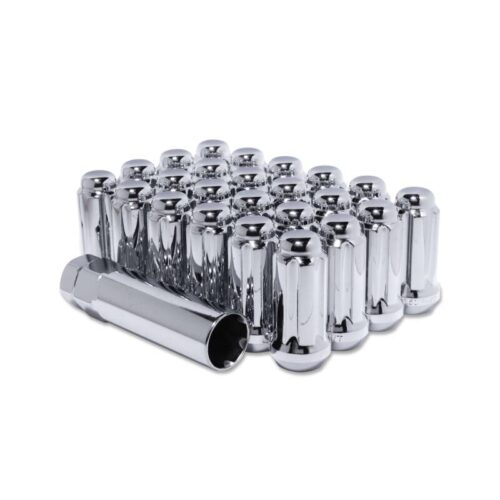 Method Lug Kit - Extended Thread Spline - M14X1.5 - 6 Lug Kit - Chrome - 24 Nuts