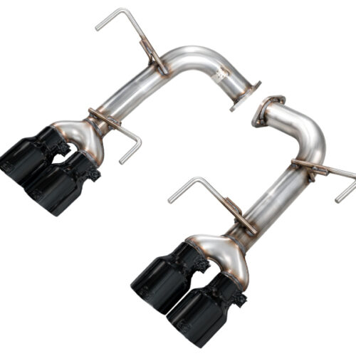 AWE Tuning Track Edition Axle-Back Exhaust - Diamond Black Tips for 22-25 Subaru VB WRX