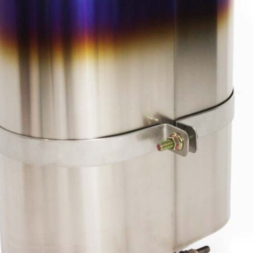 GReddy 11003530 Universal 3.0in RS-Ti Oval Titanium Muffler - Image 6