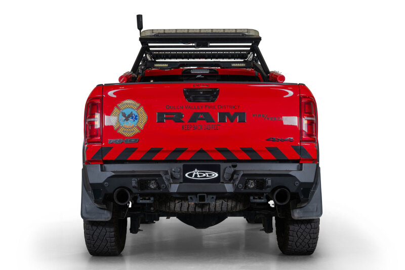 Addictive Desert Designs for 2025 Ram RHO Stealth Fighter Rear Bumper - Image 5
