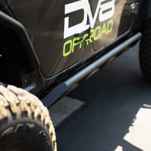 DV8 Offroad 18-23 Jeep Wrangler JL 4 Door FS-15 Series Rock Sliders - Image 2