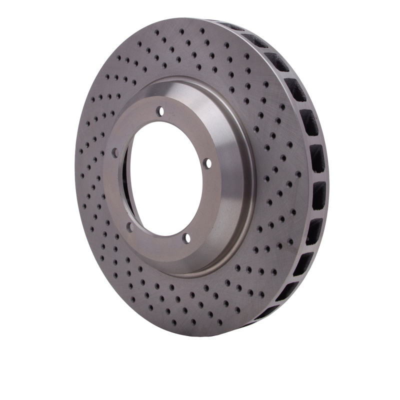 DFC 82-89 Porsche 911 Right Front Drilled Brake Rotor