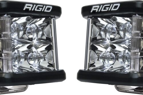 Rigid Industries D-SS - Spot - Set of 2 - Black Housing
