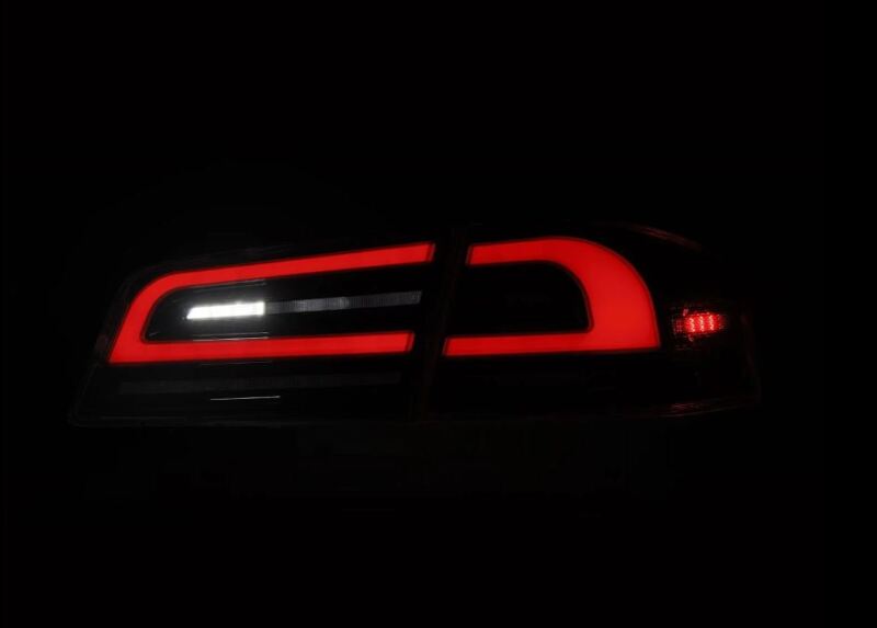 AlphaRex 12-21 Tesla Model S LUXX-Series LED Tail Lights - Black/Red (US Models Only) - Image 6