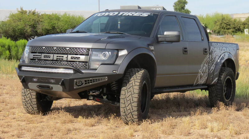 Addictive Desert Designs for 10-14 Ford F-150 Raptor HoneyBadger Front Bumper w/ Winch Mount - Image 5
