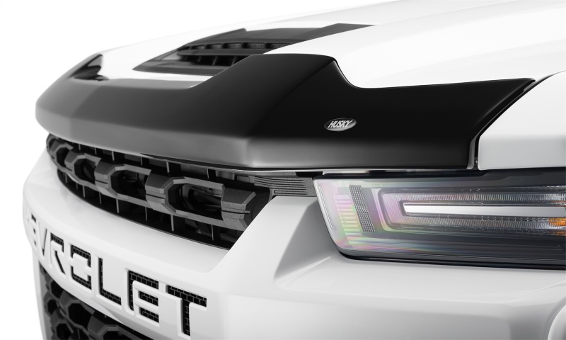 Husky Liners 16-18 Chevrolet Silverado 1500 Aeroskin Hood Protector - Smoke - Image 2