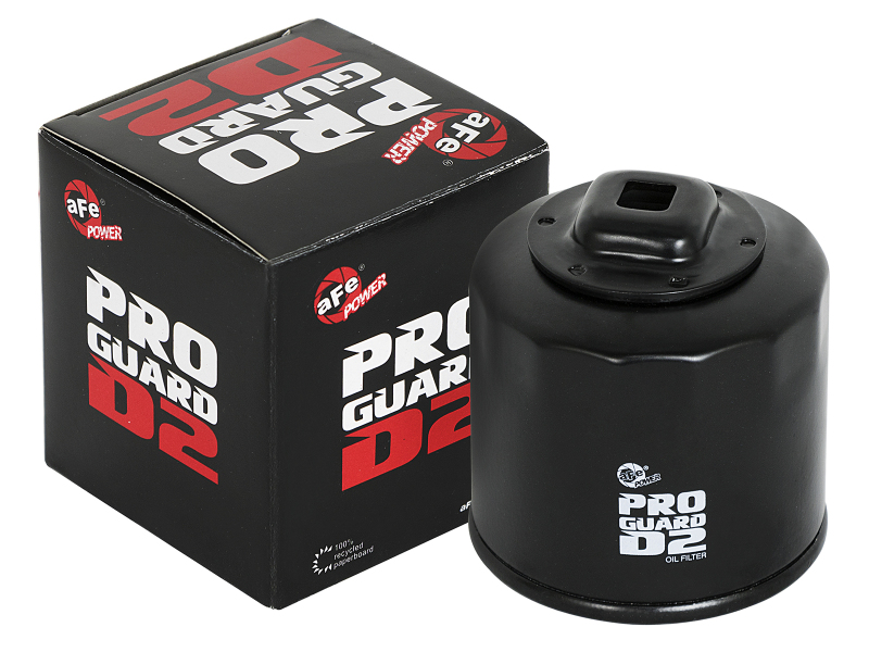aFe Power Pro GUARD D2 Oil Filter 02-17 Nissan Cars L4/ 04-17 Subaru Cars H4 (4 Pack) - Image 4