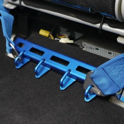 Alternative view of Cusco Power Brace, Seat Rail Plus Set (Right & Left) 15-21Subaru WRX STi & WRX