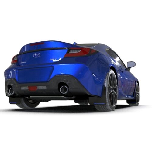 Alternative view of Rally Armor 22-26 Subaru BRZ / Toyota GR86 Black UR Mud Flap w/Blue Logo