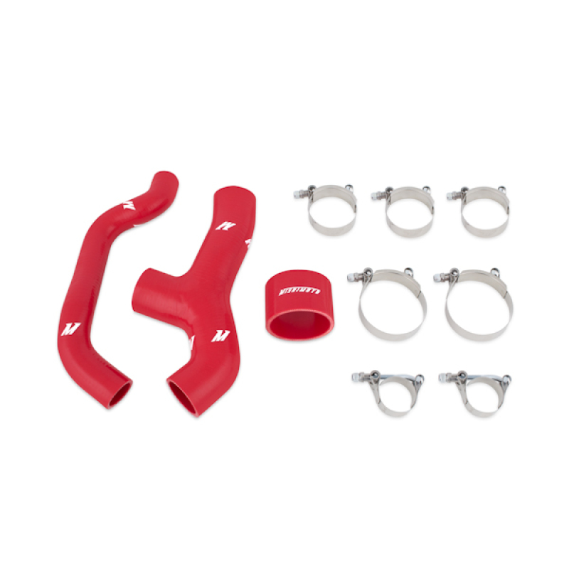 Mishimoto Intercooler Hoses for 06-07 Subaru WRX Red Silicone