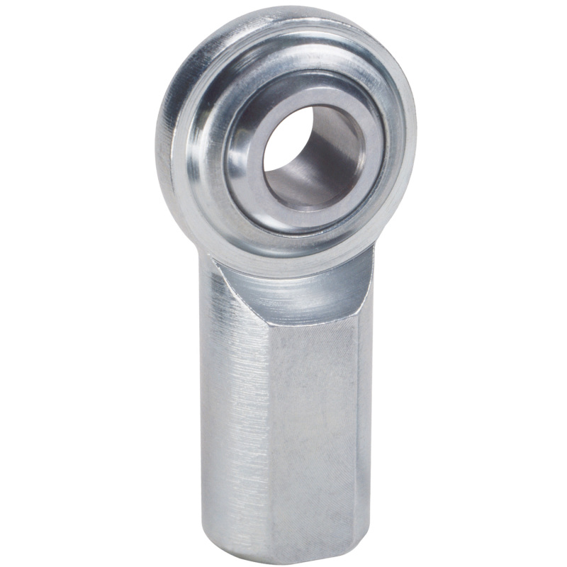 QA1 C Series 2-Pc Rod End - Female/Right Hand - .5in Bore x 1/2-20 - Carbon Steel w/PTFE - Image 2