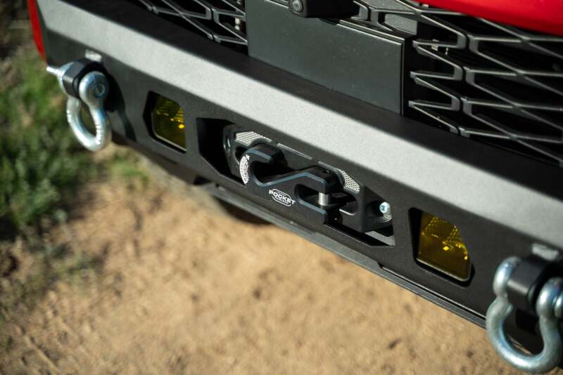 DV8 Offroad 14-24 Toyota 4Runner Centric Series Winch Front Bumper - Image 7