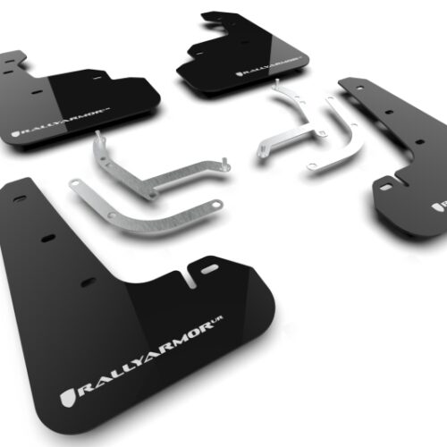 Rally Armor 24-26 Subaru Impreza Black UR Mud Flap w/ White Logo
