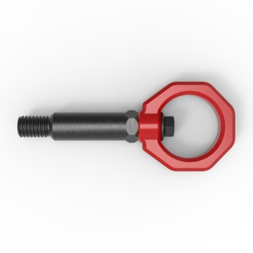 aFe Power Control Front Tow Hook Red BMW F-Chassis 2/3/4/M - Image 5