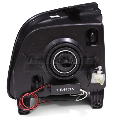 Raxiom for 2005-2009 Ford Mustang GT V6 Axial Series CCFL Halo Projector Headlight- Blk Housing (Smkd Lens) - Image 5