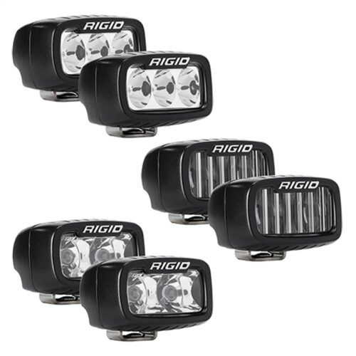 Rigid Industries for 2021+ Ford Mod Bumper Triple SR-M Fog Light Kit - Image 3