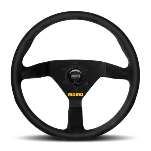 Momo Competition Steering Wheel 350 mm - Black AirLeather/Black Spokes - Image 2