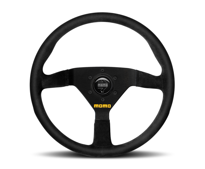 Momo Competition Steering Wheel 350 mm - Black AirLeather/Black Spokes - Image 2