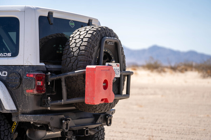 DV8 Offroad 18-25 Jeep Wrangler JL Body Mounted Tire Carrier - Image 9